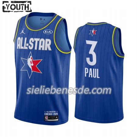 Kinder NBA Oklahoma City Thunder Trikot Chris Paul 3 All-Star Jordan Brand Blau Swingman